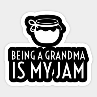 Being a grandma is my jam Sticker